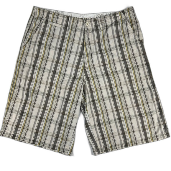 Seven Souls Other - Seven Souls Plaid Chino Shorts 0415